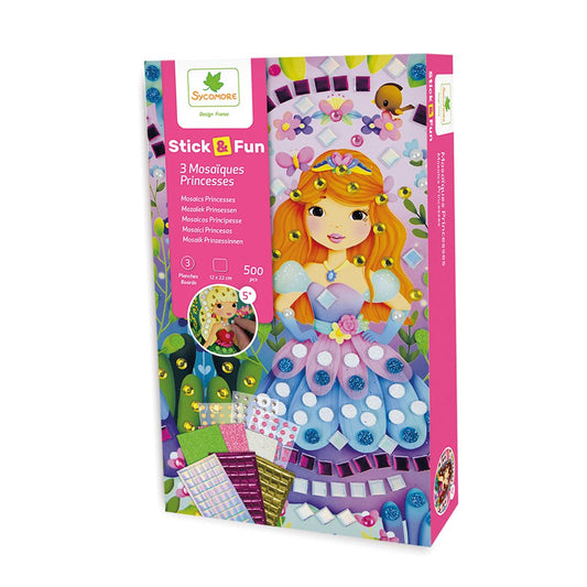 Stick & Fun Kinder Kreativset 'Mini Mosaik Prinzessinnen'