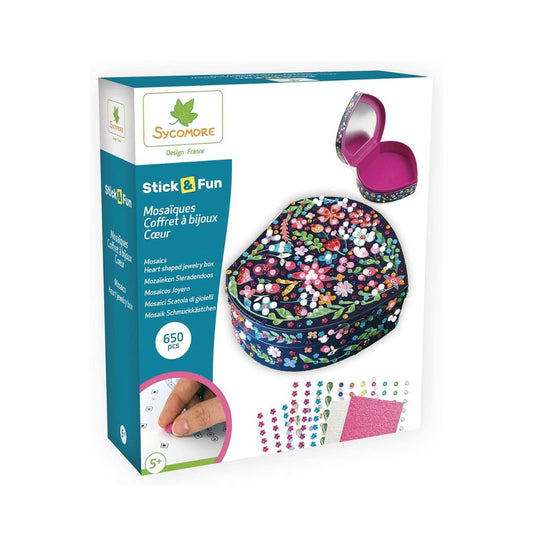 Stick & Fun 'Schmuckkästchen in Herzform'