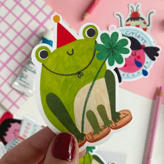 Sticker 'Glücks Frosch'