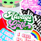 Sticker 'ALWAYS LATE'