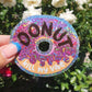 Glitzer-Sticker | Aufkleber 'DONUT KILL MY VIBE'