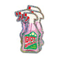 Glitzer-Sticker | Aufkleber 'Idiot Repellent Spray'