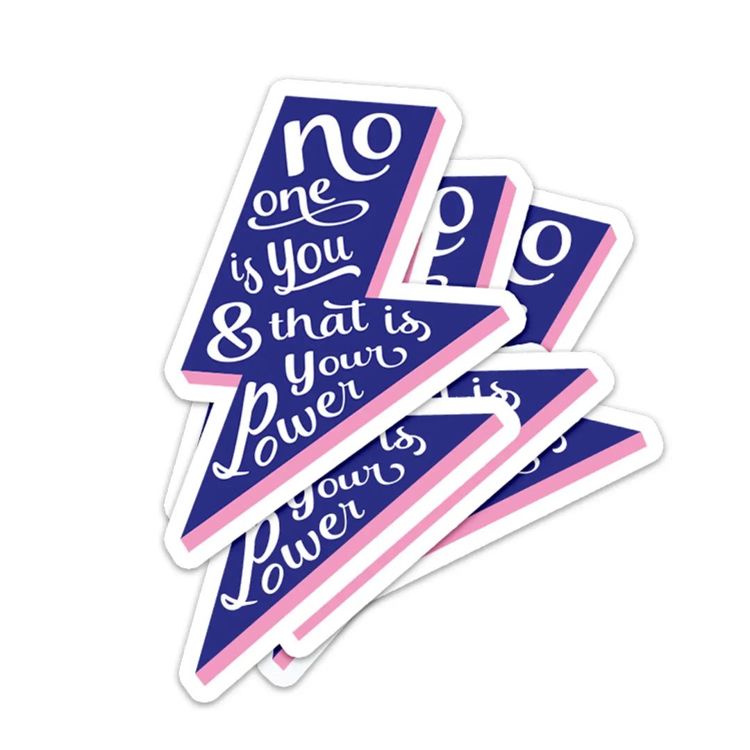 Sticker | Aufkleber 'NIEMAND IST DU'