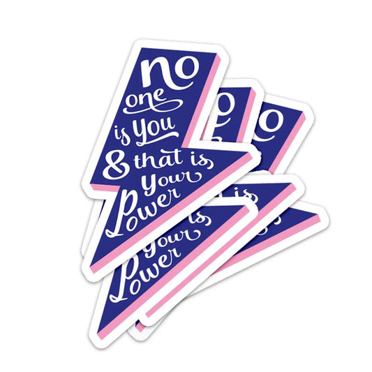 Sticker | Aufkleber 'NIEMAND IST DU'
