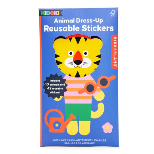 Sticker Fun | Animal Dress-up Reusable Stickers