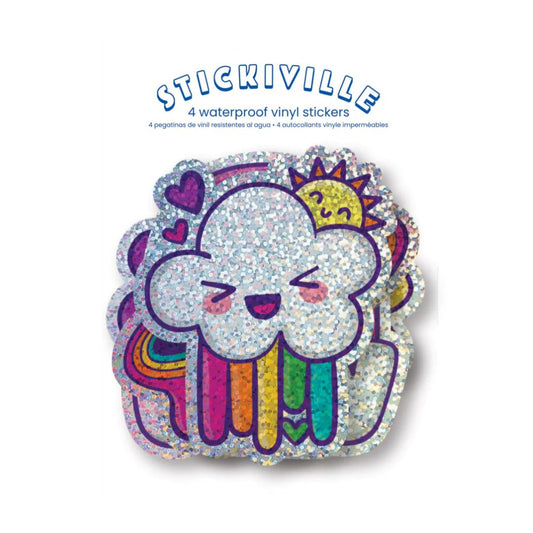 Vinyl Stickers 'Stickiville Happy Rainbows'