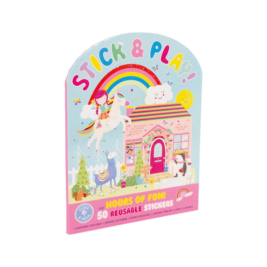 Sticker- und Spielbuch 'Rainbow Fairy'