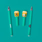 Löschbare Gelschreiber 2er Set 'Pen Buddies – Mewchi'