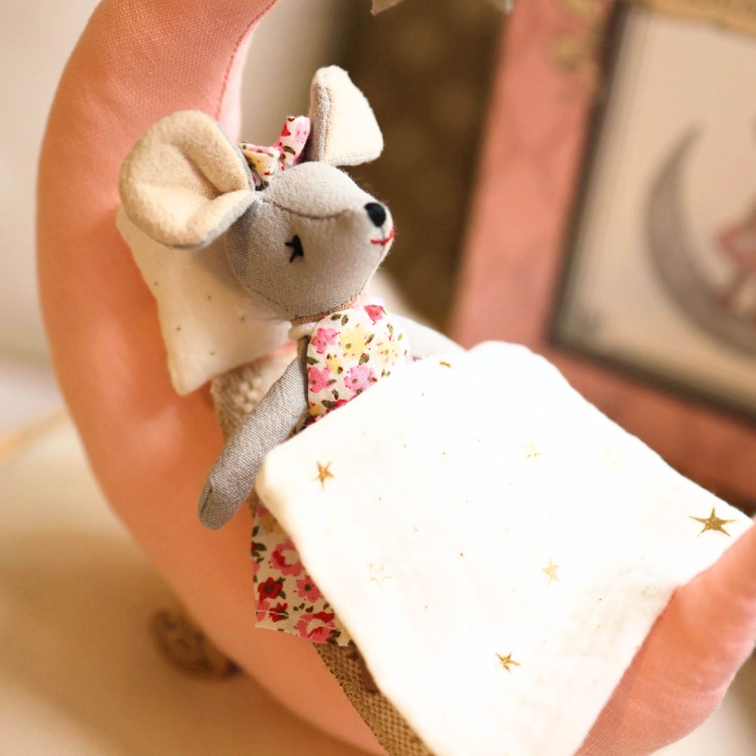 Süße Träume Maus 'Mouse on the moon'