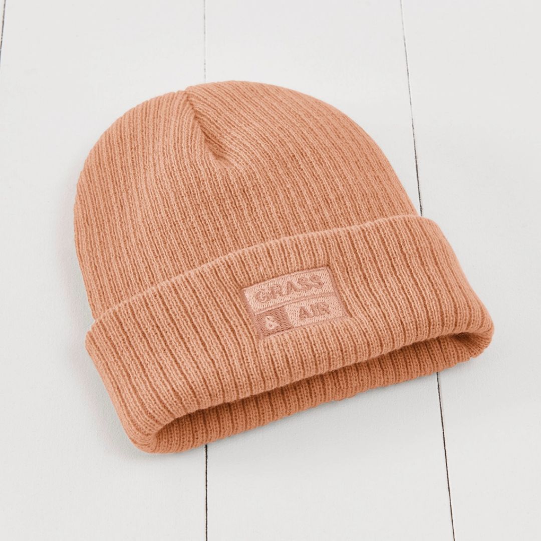 Kinder Mütze 'Volcanic' orange