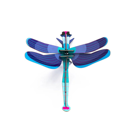 Studio Roof Wall Art 'Sapphire Dragonfly'