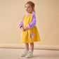 Wunderschönes Colorblock Kleid 'Kleine Käfer'