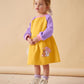 Wunderschönes Colorblock Kleid 'Kleine Käfer'