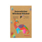 Suncatcher Fenstersticker Brachiosaurus-Dino