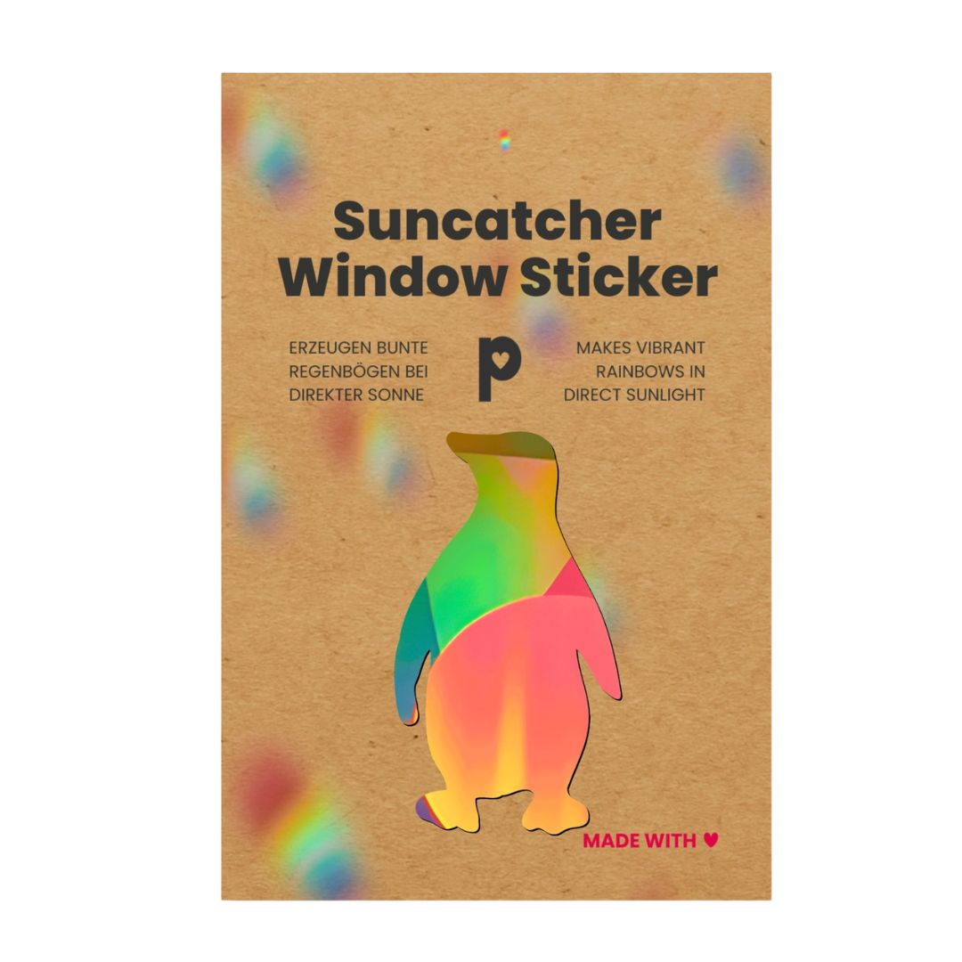 Suncatcher Fenstersticker Pinguin