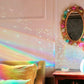 Suncatcher-Aufkleber 'Grow With The Flow'