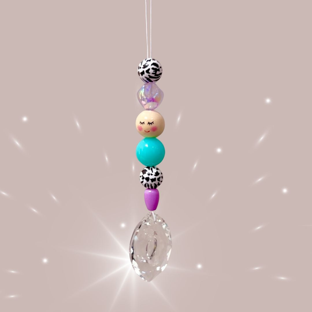 Suncatcher 'Madame Soleil' konvex