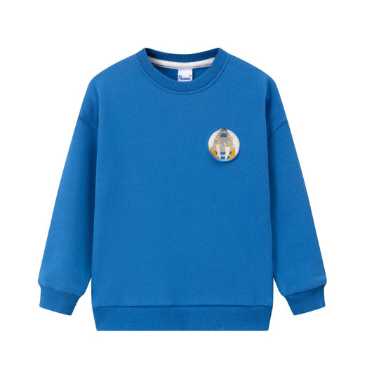 Sweatshirt mit witziger Applikation