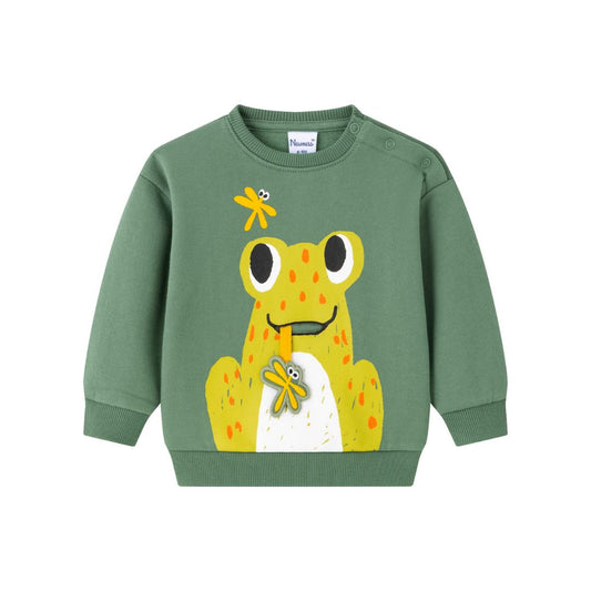 Sweatshirt für Jungen mit Frosch Print