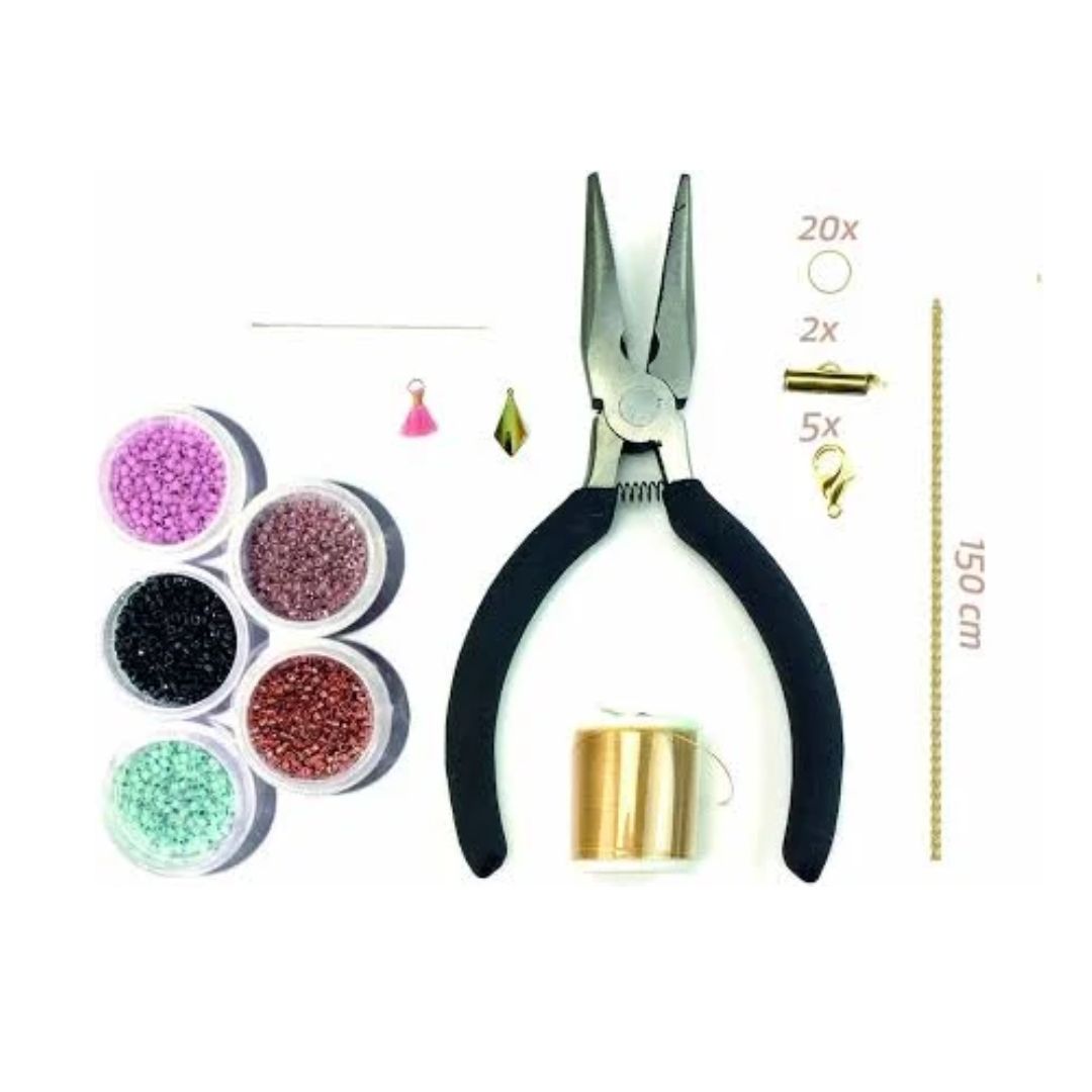 Kreativset Atelier de Bijoux 'DIY Set Federnschmuck' 12+