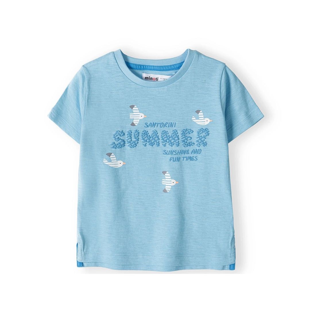 T-Shirt und Fleece-Shorts Sommer Set