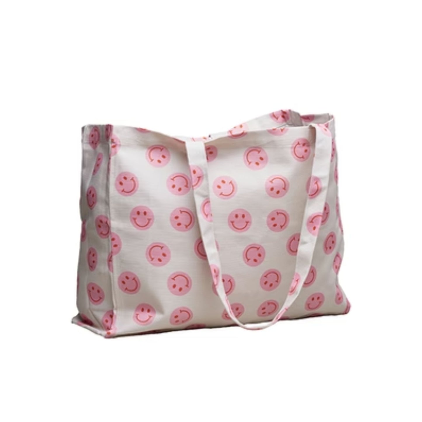 Organic Cotton Bag Tragetasche - smilies