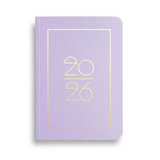 NAVUCKO | Pocket Kalender DIN A6 'Planner 2026' purple