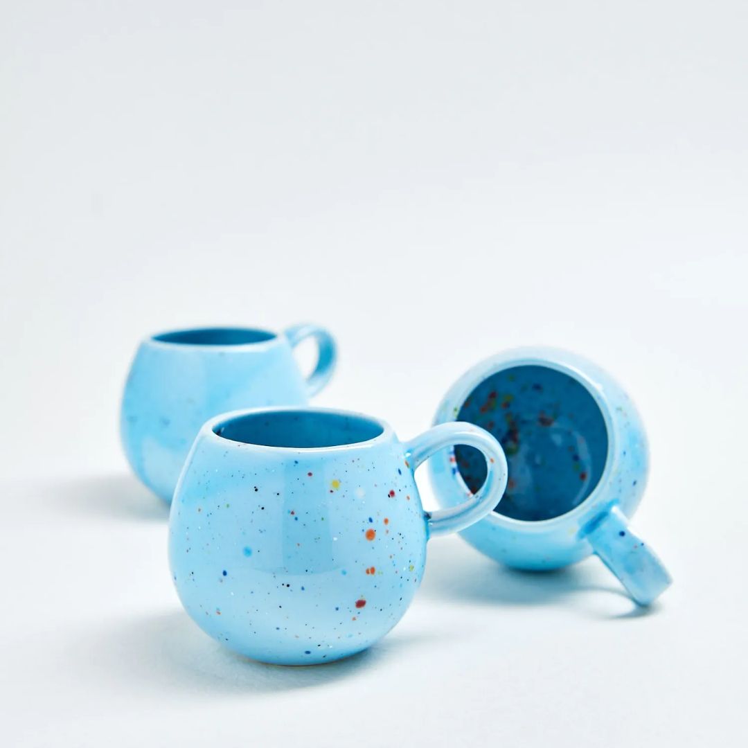 Good Vibes Ball Tasse 500 ml blau