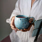 Good Vibes Ball Tasse 500 ml blau