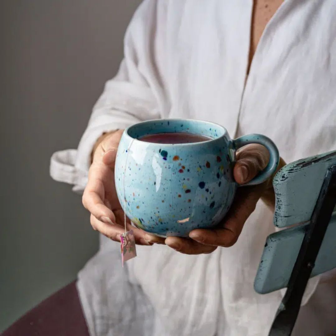 Good Vibes Ball Tasse 500 ml blau