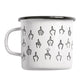 Statement Emaille Tasse 'F*&k You'