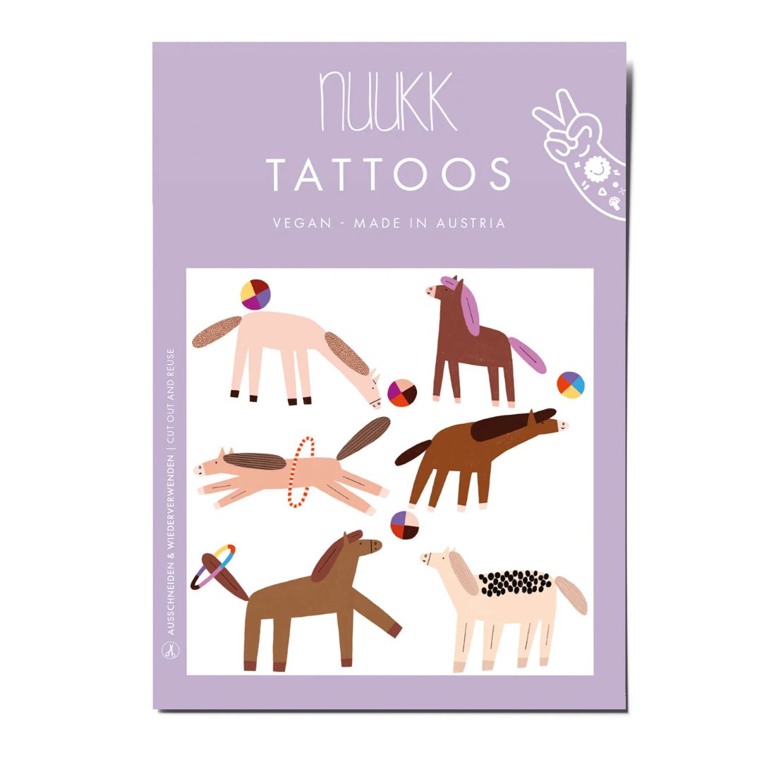 Bio Tattoos 'Pferde'