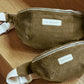 Teen/Damen Bauchtasche in Cordoptik olive personalisierbar
