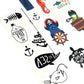 Temporäre Tattoos Mini 'Piratenleben'