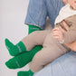 Tennis Socken für Babys & Kinder 'LOVE' grün