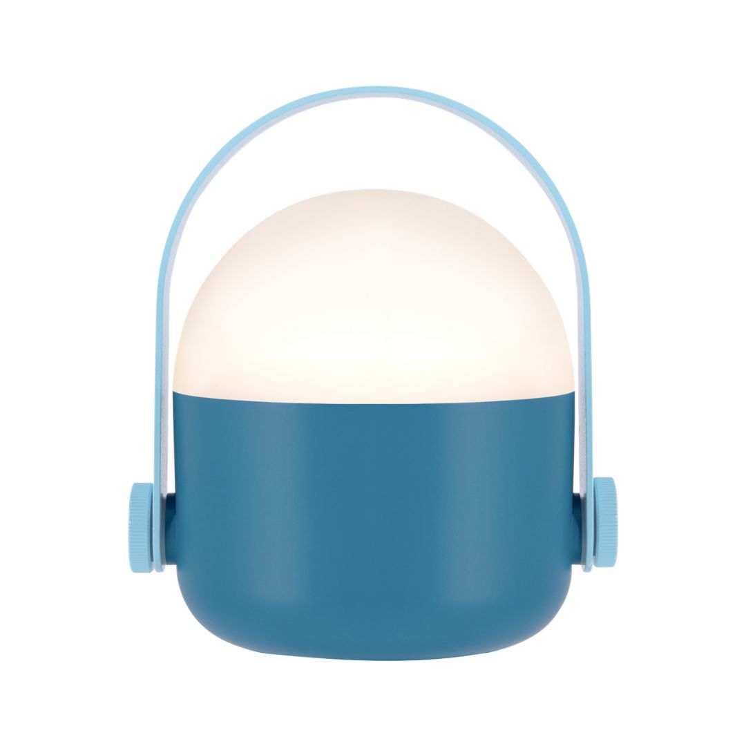 Tragbare LED Leuchte In und Outdoor 'OLE' blau