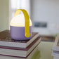 Tragbare LED Leuchte In und Outdoor 'OLE' lila