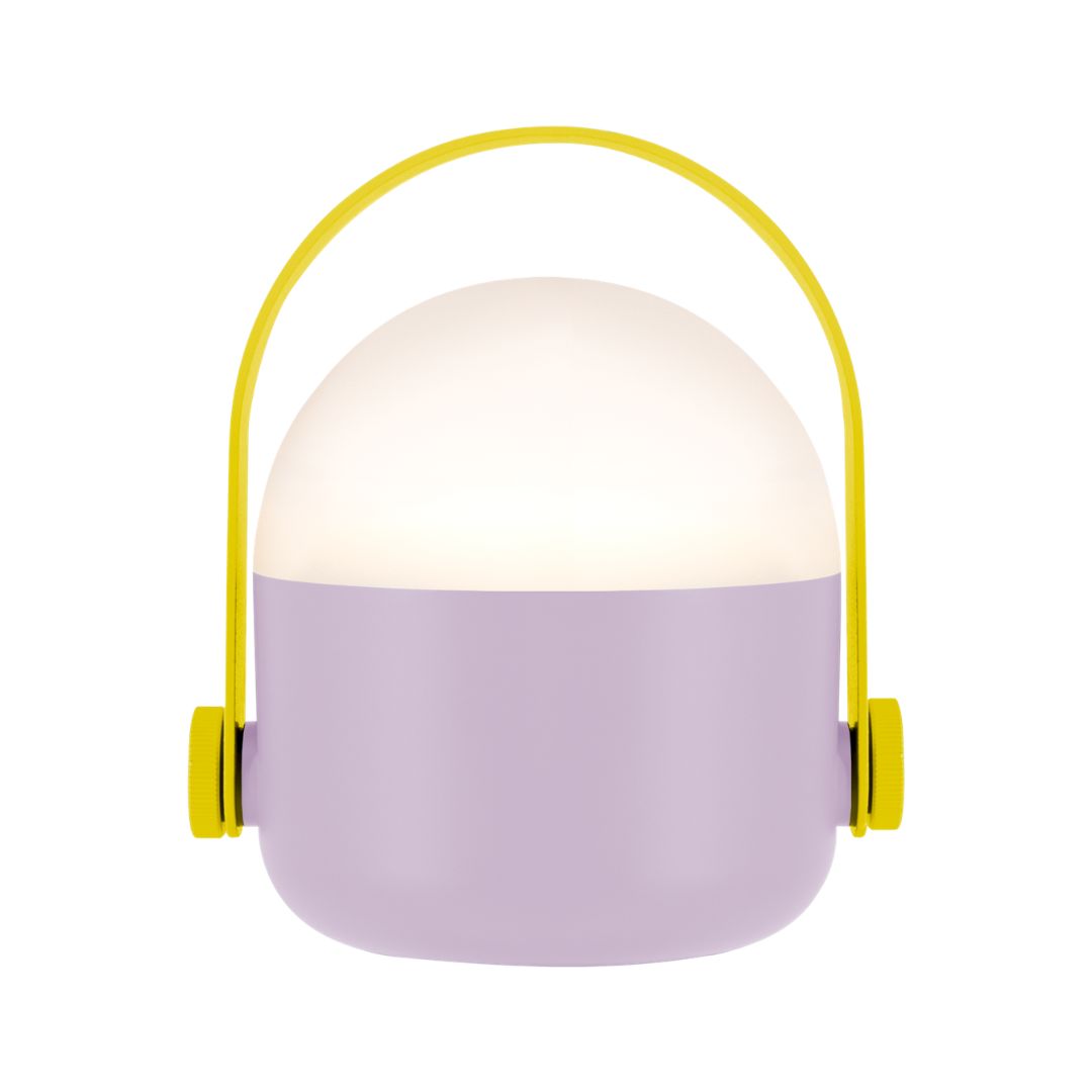 Tragbare LED Leuchte In und Outdoor 'OLE' lila