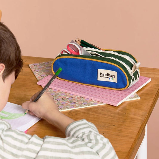 Tricolor-Etui 'Malo' elektrischblau