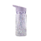 Trinkflasche 'Glitter Stars' lila  340 ml