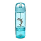 Wasserflasche 2 in 1 Tritan Renew 'Delfin' blau