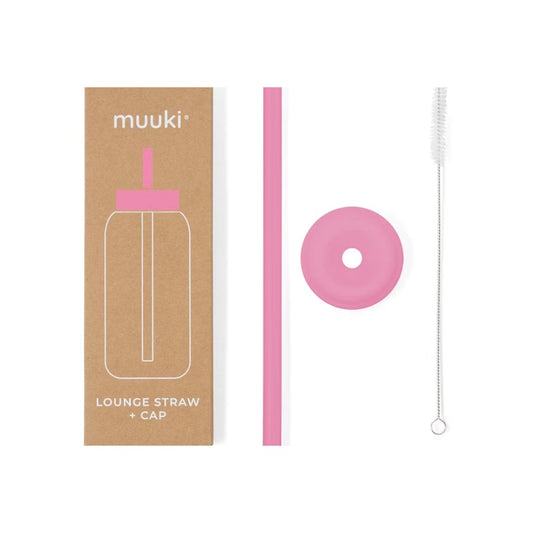 Trinkhalm + Cap für Trinkflasche 720 ml flamingo pink