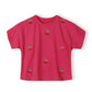Besticktes T-Shirt 'Cherry'