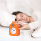 Mini-Häuschen-Wecker orange