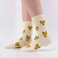 Damen Socken mit Allover Muster 'Shiba'