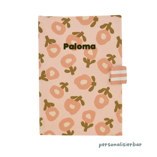 Untersuchungshefthülle 'Birds Allover' rosa