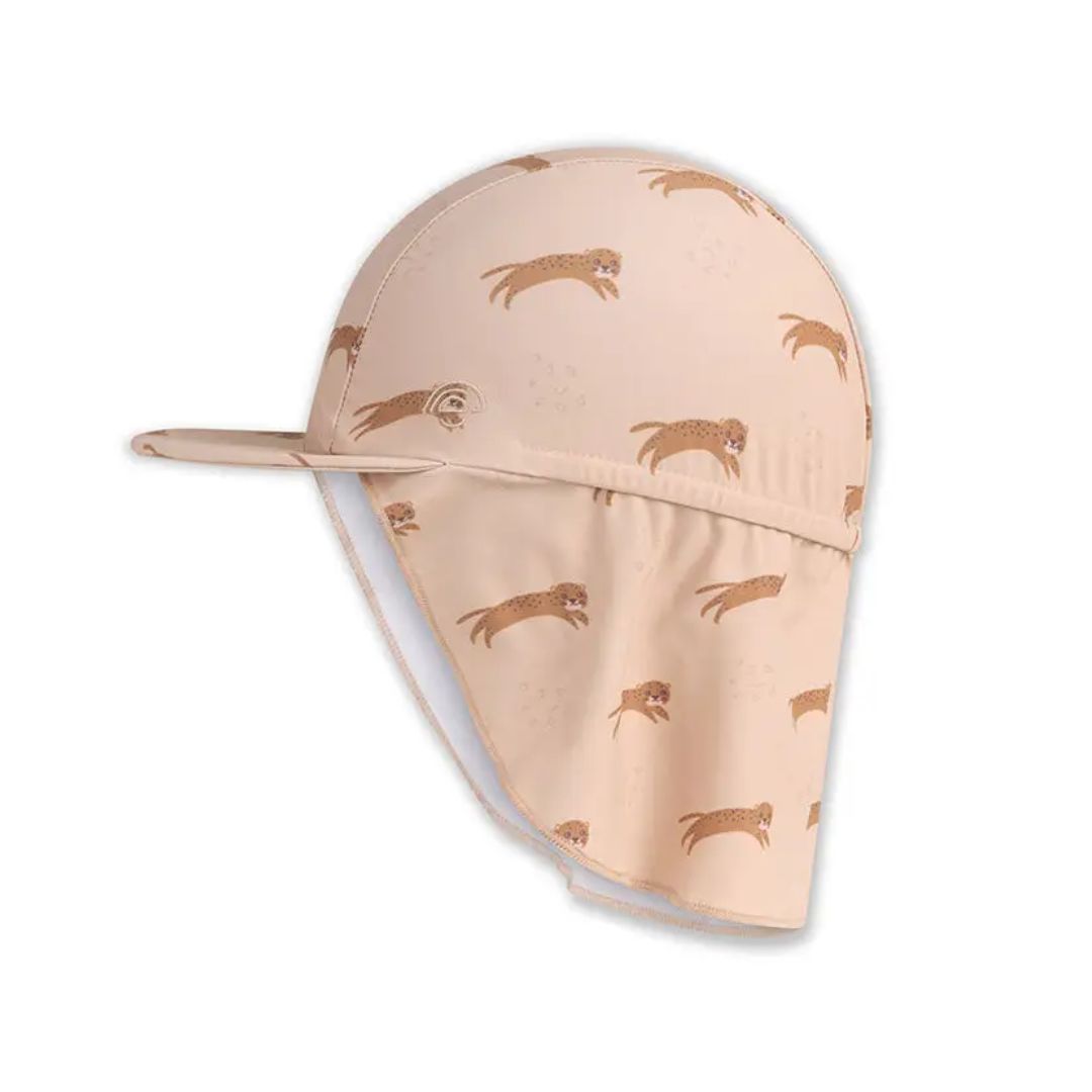 UV-Sonnenmütze 'Leopards' beige