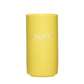 Favourite Vase 'Happy' gelb