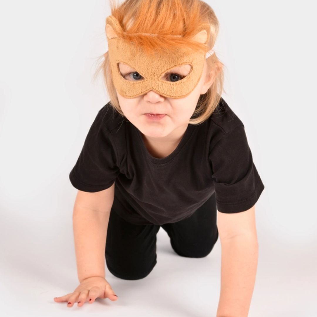 Verkleidungs-Maske für Kinder 'Löwe' Onesize