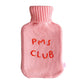 Wärmflasche 'PMS Club' rosa